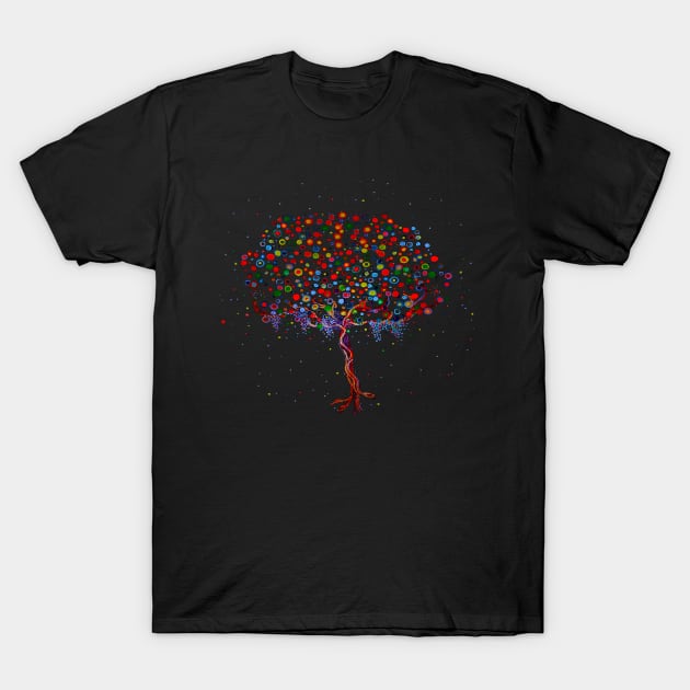 Psychedelic tree T-Shirt by BBNB